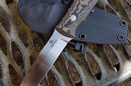 Boot Knife in RWL34 and black/tan G10